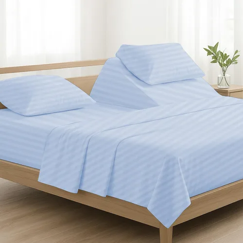 Miniatura 9 de 4 piezas de lujo Split Top Queen 100% algodón egipcio de 800 hilos (ajustable, parte superior flexible tamaño queen) sábanas divididas de 28