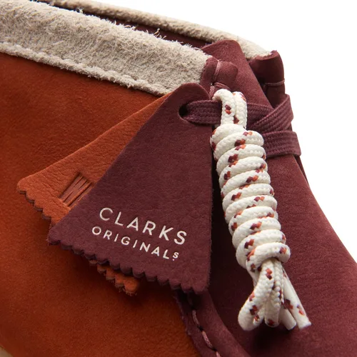 Miniatura 6 de Botas Wallabee para hombre (combinación naranja oscuro)