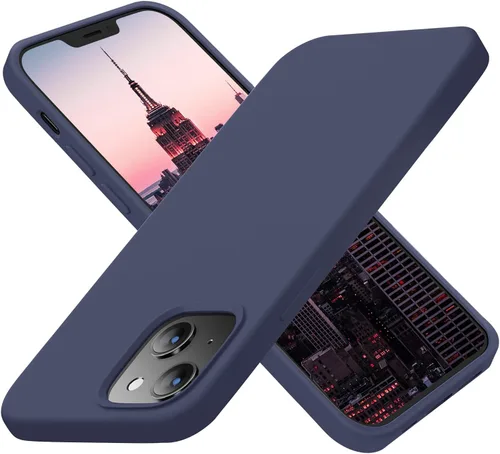 Miniatura 19 de Cordking Funda diseñada para iPhone 13, diseñada para iPhone 14, funda ultradelgada de silicona, funda protectora a prueba de golpes