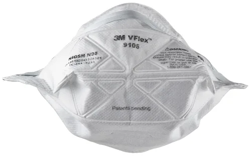 Miniatura 9 de 3M 9105 N95 VFlex, mascarilla de partículas regular, 50