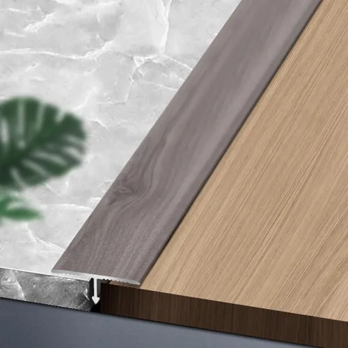 Miniatura 17 de Tiras de transición de moldeo en T de grano de madera, tiras de cubierta de umbral de aleación de aluminio, decoración de borde de alfombra a LVT