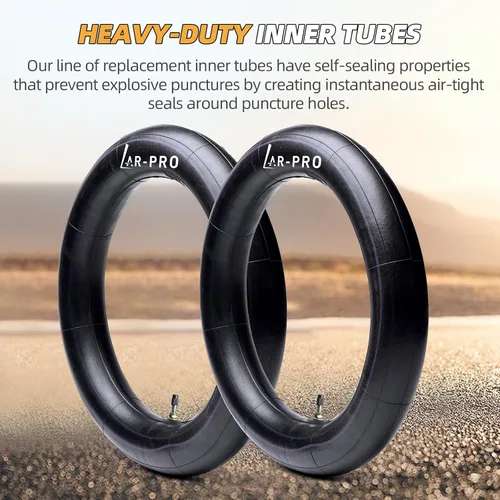 Miniatura 3 de AR-PRO Paquete de 2 tubos interiores de motocross 3.00-14 - Tubo interior trasero resistente de 90/100-14 pulgadas, compatible con Dirt Pit Bike