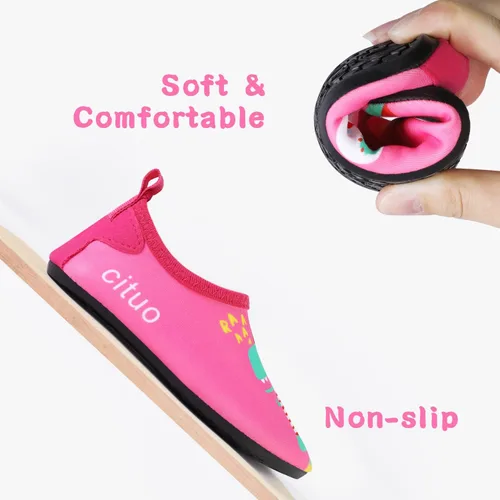Miniatura 2 de Zapatos de agua para niños al aire libre, secado rápido, calcetines acuáticos para deportes, playa, natación, surf, ligeros, para niños pequeños