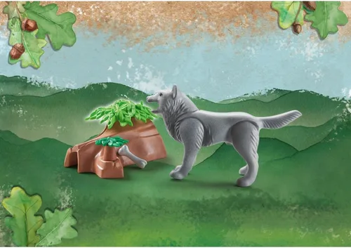 Miniatura 2 de Playmobil Wiltopia - Figura de animal lobo