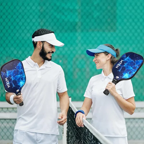 Miniatura 7 de Pickleball Paddles, USAPA Approved Fiberglass Surface Pickleball Set with Pickleball Rackets, Pickleball Paddles Set for Men Women
