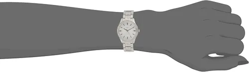 Miniatura 4 de GUESS W1280L1 - Reloj analógico para mujer de 1496in con esfera plateada de cuarzo