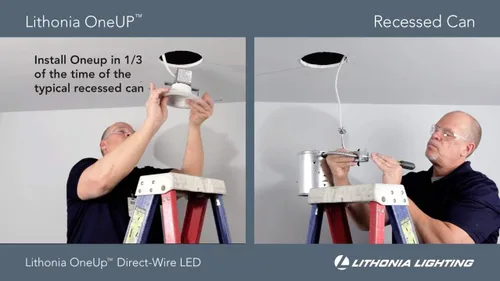 Miniatura 7 de Lithonia Lighting 4JBK SQ 30K 90CRI MW M6 - Kit sin lata, cuadrado, blanco mate
