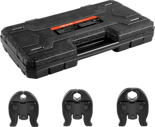 Miniatura 18 de VEVOR Mandíbula ProPress de 1/2" para herramientas de prensa de serie compacta, mandíbula de prensado de acero endurecido 52 HRC - Compatible