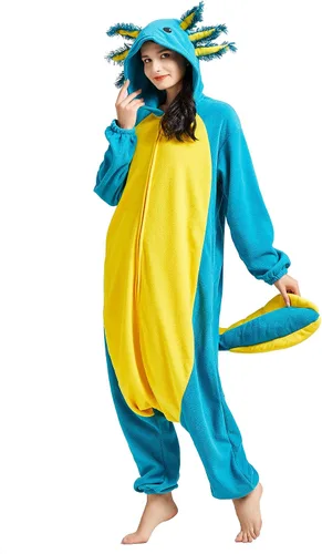 Miniatura 6 de DELEY Unisex One Piece Animal Kids Onesie, Animal Pajamas Halloween Cosplay Costume for Women and Mens Parent-Child Sleepwear