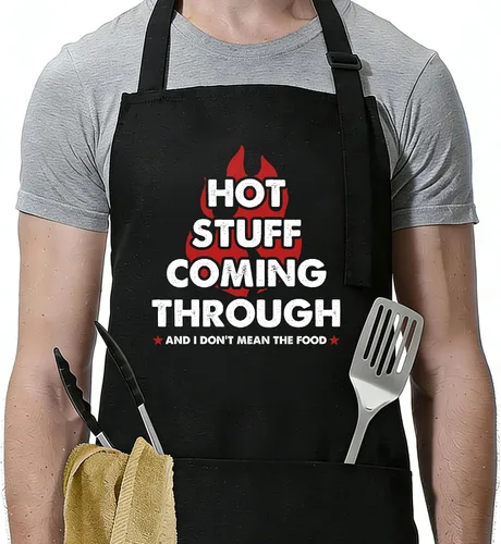 Miniatura 10 de Funny Apron for Men Women, Birthday, Father’s Day Grilling Gifts for Papa, Husband.