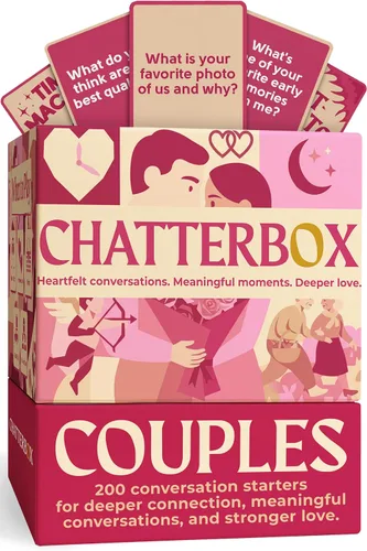 Chatterbox Juego de cartas para parejas, edición para parejas