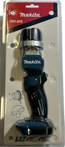 Miniatura 9 de Makita DML808 18V LXT Litio-Ion Inalámbrico L.E.D. Linterna de haz ajustable, linterna solamente
