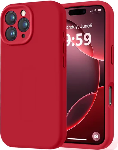Miniatura 145 de LOVE 3000 Compatible con Funda para iPhone 15, [Cámara de Cobertura Completa de Silicona Suave] [Protección contra Caídas de 8 pies], Forro de Negro