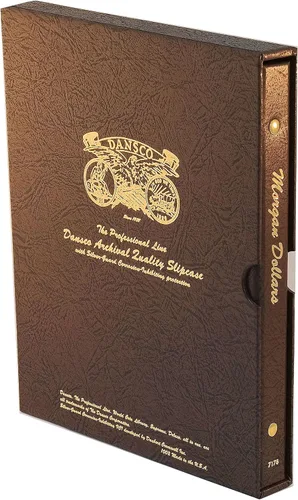 Miniatura 3 de Dansco Álbum de monedas del dólar de Morgan US 1878-1890 #7178 con funda