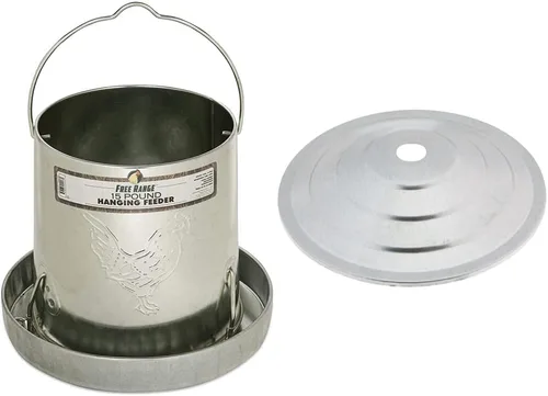 Miniatura 6 de Alimentador colgante para aves Harris Farms , Metal