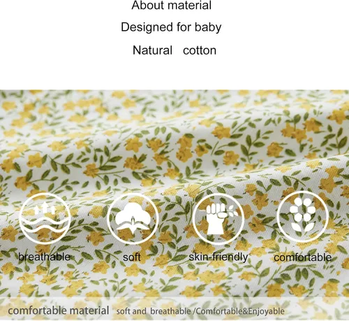 Miniatura 63 de pureborn Vestido de bebé niña 0-24 meses