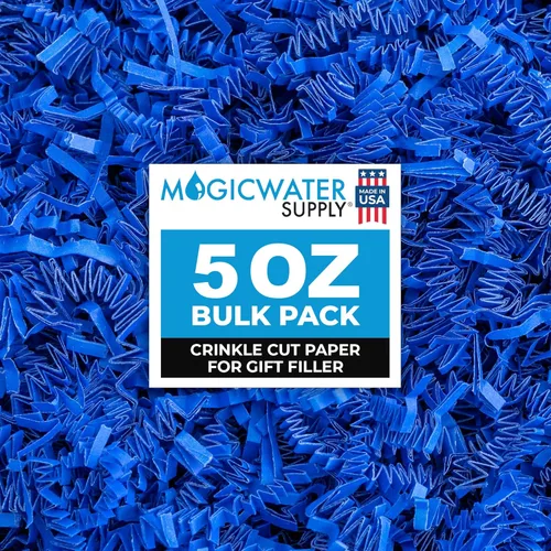 Miniatura 58 de MagicWater Papel de Corte Ondulado para Cestas de Regalo - 10 LB - Verde Militar - Perfecto para Relleno de Papel Triturado, Relleno de Cestas