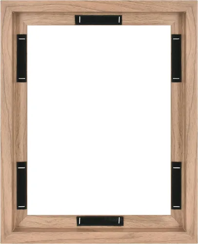 Miniatura 26 de MCS Marcos flotantes para lienzo de 12 x 12 pulgadas, marco cuadrado de madera natural para lienzos terminados, para pared vertical y horizontal