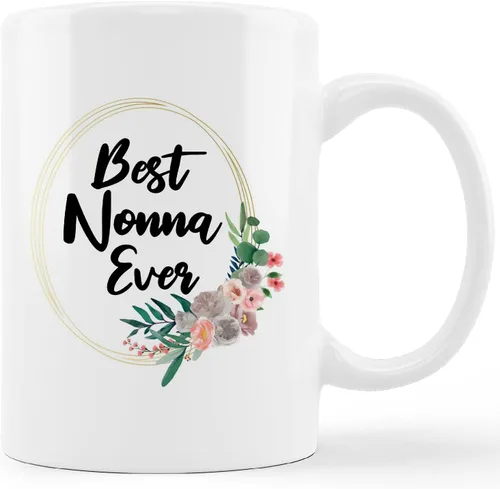 Miniatura 7 de Taza de cerámica con texto en inglés «Only The Best Grandmas Get Promoted to Great Grandma», taza de té con leche de 11 onzas, regalo de cumpleaños