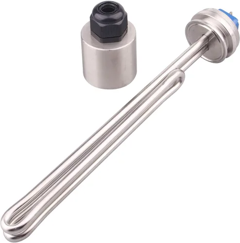 Miniatura 10 de DERNORD Calentador de agua de inmersión de acero inoxidable con elemento calefactor plegable de 1.5 pulgadas (OD50.0.197 in) (120V 1500W)