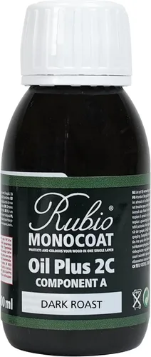 Miniatura 20 de Rubio Monocoat Muestra de Acabado de Aceite para Madera - Puro Aceite Plus Parte A Aceite de Linaza de Secado Rápido y Ecológico para Uso Pure