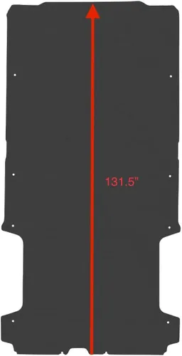 Miniatura 3 de REZAW - PLAST Tapete de carga resistente compatible con Ford Transit 2015-2024, longitud de carga de 162.5 pulgadas, forro de cama de 1/8 de grosor