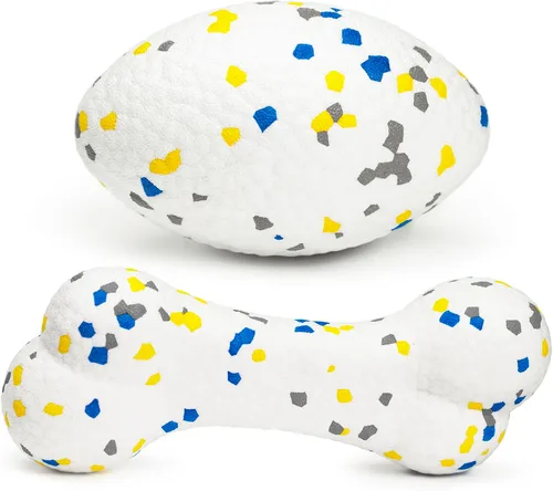 Miniatura 30 de Pelotas de tenis para perros Moonorange para masticadores agresivos, juguete interactivo indestructible, duradero, rebotador para perros, juego