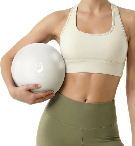 Miniatura 14 de Slim Panda Pelota de Pilates, Pelota de Ejercicio Pequeña de 9 Pulgadas, Mini Pelota de Yoga Antiestallido para Estabilidad, Entrenamiento, Barre