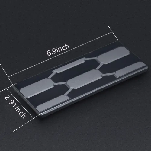 Miniatura 3 de DOOD Cubierta de sensor de parrilla delantera para toyotaTundra 2018 2019 2020 2021 Trd Pro Tundra parrilla radiador embellecer TSS cubierta