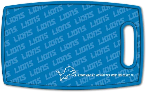 Miniatura 3 de YouTheFan NFL Detroit Lions Logo Series Tabla de cortar