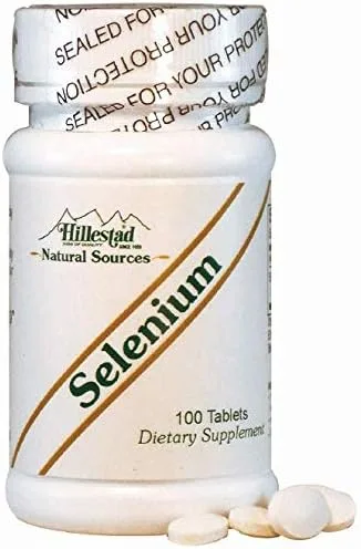 Hillestad Pharmaceuticals - Selenio - 100 Tabletas