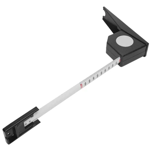 Miniatura 6 de Medición de altura, medidor de estatura de 6.6 ft de altura, regla de cinta métrica retráctil, herramienta de medición de metal con placa de pared
