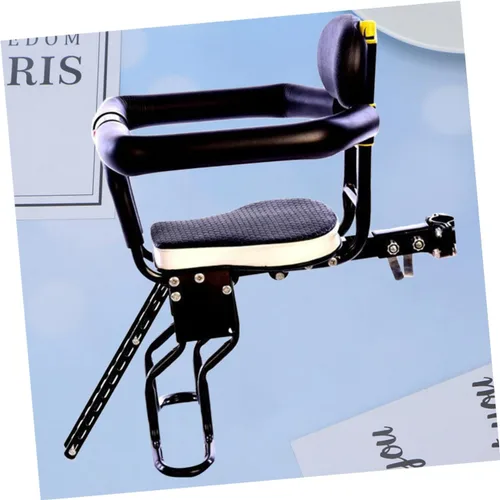 Miniatura 7 de UPKOCH 1 asiento de bicicleta de desmontaje rápido para diseño de montaje frontal, cómodo cojín de esponja gruesa duradera de alta construcción