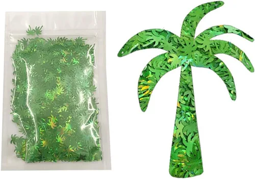 Miniatura 10 de Paquete de 0.35 onzas por paquete, astilla de 0.47 pulgadas con purpurina de huesos grandes, para festivales, rave, maquillaje, rostro, cuerpo