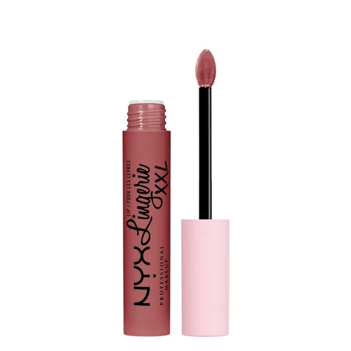 Miniatura 38 de NYX PROFESSIONAL MAKEUP Lip Lingerie XXL Lápiz Labial Líquido Mate - Candela Babe (Warm Rose Nude)
