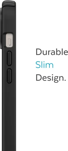 Miniatura 4 de Speck Presidio2 Pro + MagSafe - Funda para iPhone 14 Plus con revestimiento Microban (negro/negro/blanco)