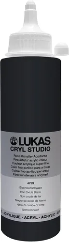 Miniatura 136 de Lukas CRYL Studio Artist - Pintura acrílica para artistas, Alizarín Carmesí, tubo de 125 ml - Pinturas acrílicas de alto pigmento para pintura