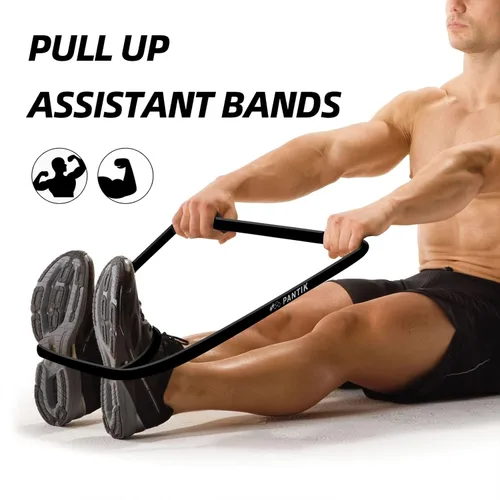 Miniatura 2 de Bandas de resistencia para mujeres y hombres, bandas de ejercicio para estiramiento corporal, levantamiento de pesas, yoga, pilates, entrenamiento