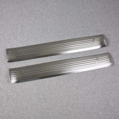 Miniatura 3 de Beautost Para Benz GLS 450/580 2020 2021 2022 2022 2023 2024 2025 Cubierta de protección para umbral de puerta interior (plateado)