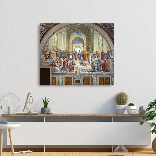 Miniatura 291 de A&T ARTWORK Campo de trigo con cipreses de Van Gogh Las reproducciones de arte clásico mundial, impresiones en lienzo giclée para decoración