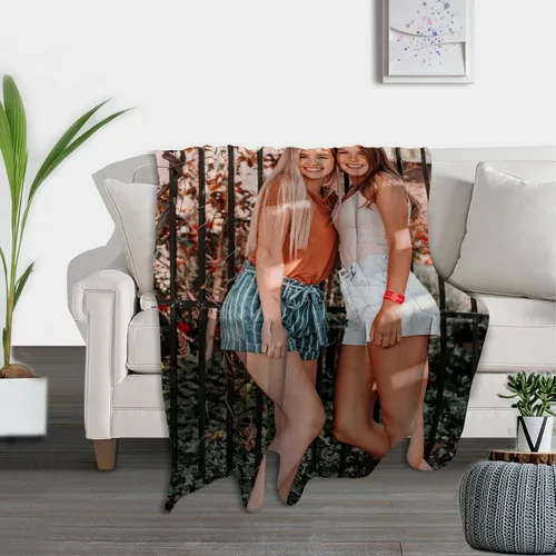 Miniatura 3 de Manta personalizada con imagen, manta de fotos personalizada, manta personalizada, regalos personalizados para novio, novia, mamá