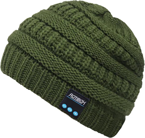 Miniatura 25 de Rotibox - Gorro inalámbrico con Bluetooth para deportes al aire libre, regalo de Navidad.