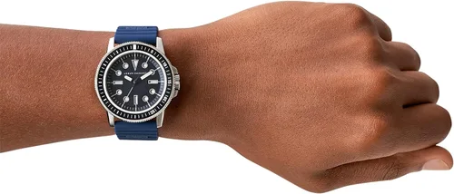Miniatura 8 de Armani Exchange Men's Stainless Steel Dive Inspired Watch with Silicone Band or Steel Bracelet