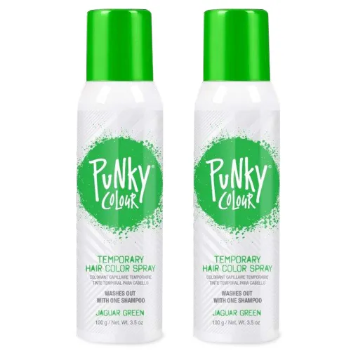 Miniatura 23 de Punky - Spray de color temporal para el cabello – naranja tigre, tinte temporal vívido al instante para mujeres, se lava, spray