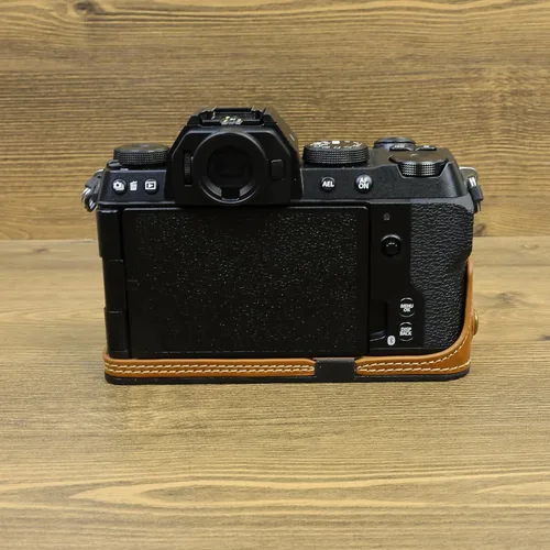 Miniatura 7 de X-S20 - Funda hecha a mano de piel sintética para cámara de cuerpo completo para Fujifilm X-S20 XS20 con lente de 0.591-1.772 in 1.378 in versión