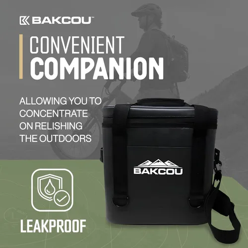 Miniatura 6 de Bakcou Enfriador/bolsa de engranajes aislada: impermeable, acolchada y compatible para remolques de carga plegables. Ideal para viajes al parque