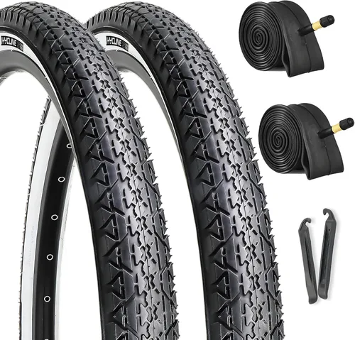 Hycline Neumáticos de bicicleta Cruiser de 26 "x2.125": neumáticos de repuesto plegables de 26 pulgadas para crucero de playa y bicicleta de viaje