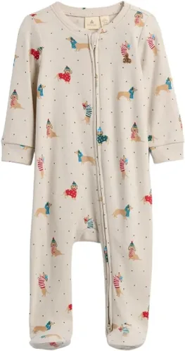 Miniatura 5 de GAP Traje de una pieza unisex para bebé con cremallera bidireccional y pies