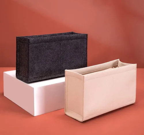 Miniatura 4 de Lckaey organizador de bolsas para dior book tote medium small book tote insert2008beige-S