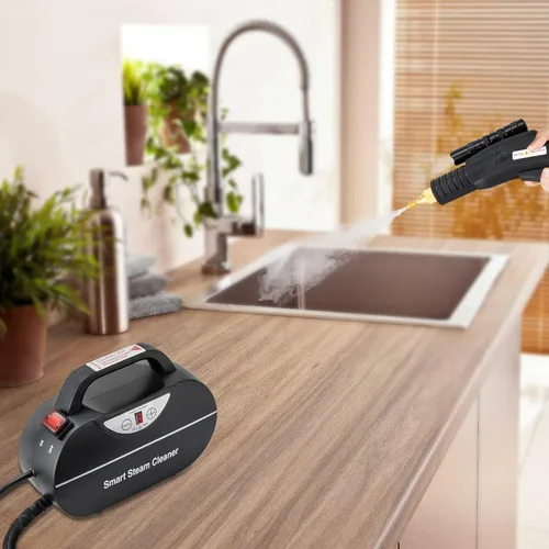 Miniatura 5 de Limpiador de vapor de 1800 W, máquina de limpieza de vapor de alta presión de alta temperatura, limpieza a vapor de mano multifunción para cocina